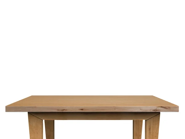 Empty wooden table — Stock Photo, Image