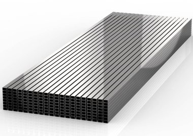 yığın kare borular