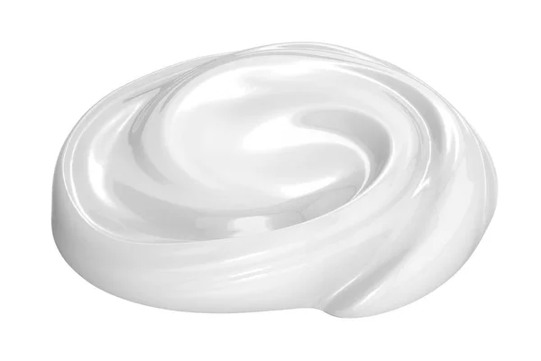 Creme cosmético isolado em branco — Fotografia de Stock