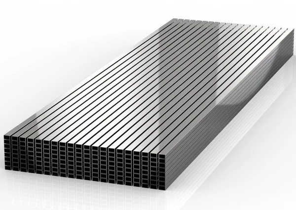 yığın kare borular