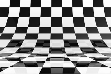 Siyah ve beyaz satranç tahtası arka plan