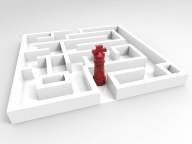 Satranç Kral Maze