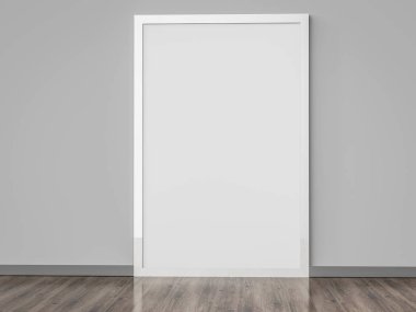 boş gümüş çerçeve