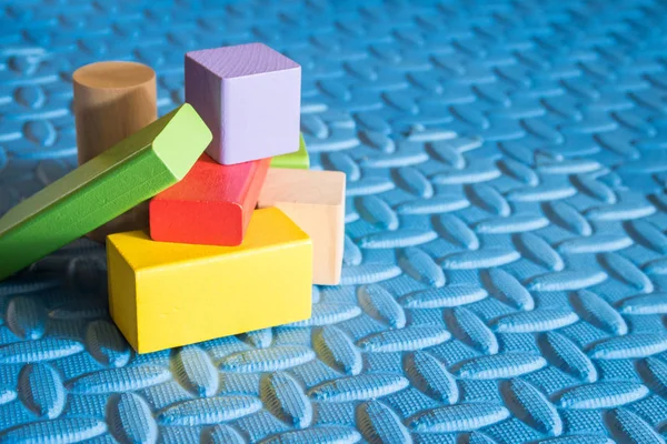 Барвисті блок іграшки — стокове фото