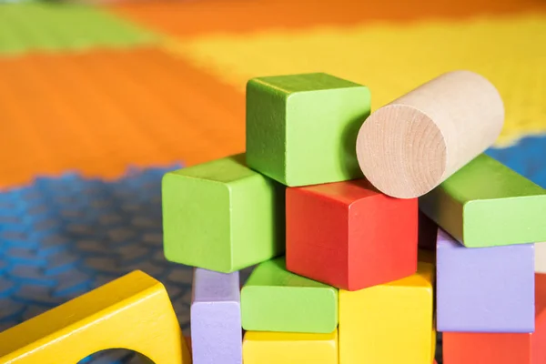 カラフルなブロック玩具 — ストック写真