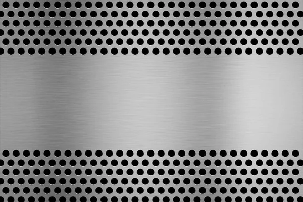 Metal plate background — Stock Photo, Image