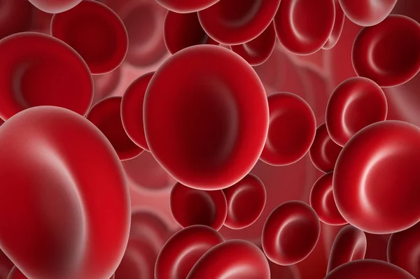 Cellule rosse del sangue — Foto Stock