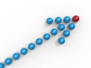 ok işareti için liderlik kavramı