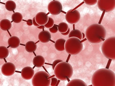 Kırmızı molekül yapısı