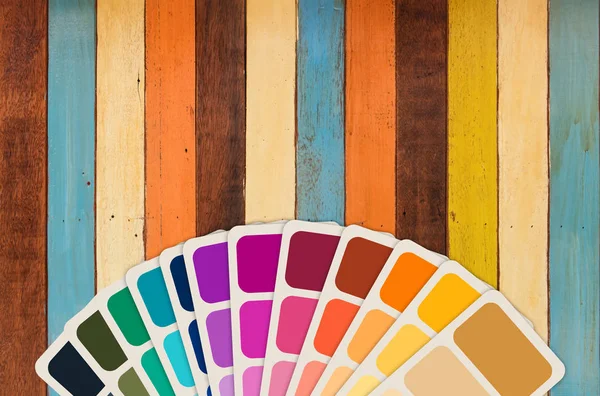 Color swatch collectie — Stockfoto