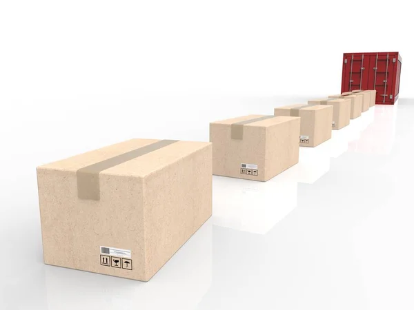 Logistic business concept — Stock Photo, Image
