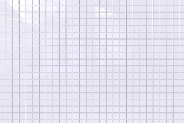 Fondo azulejo mosaico blanco —  Fotos de Stock