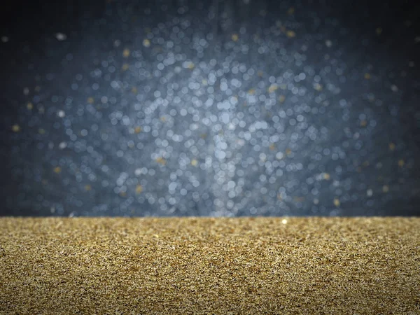 Brillo de oro con fondo bokeh — Foto de Stock