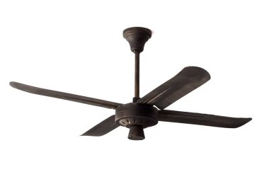 Beyaz izole tavan fanı