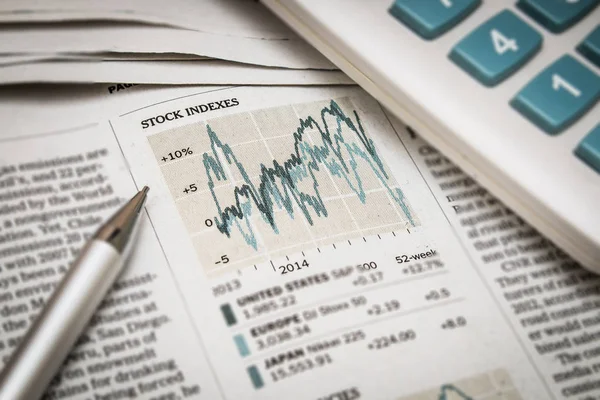 株価指数分析 — ストック写真