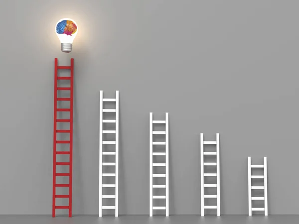 Ladder to success concept — Stock Photo, Image