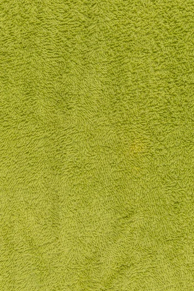 Green towel texture — Stock Photo, Image