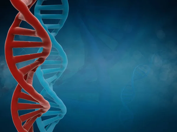 Estructura de ADN o hélice de ADN — Foto de Stock