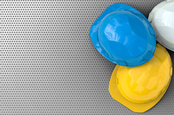 шлемы безопасности вид сверху
