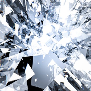 kırık cam arka plan