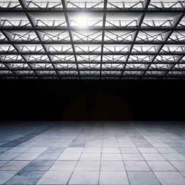 karanlık boş ambar