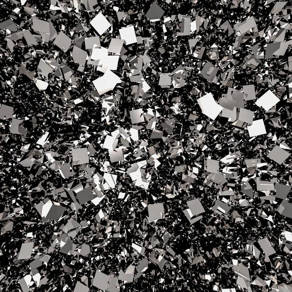 Silver flake glitter background — Stock Photo, Image