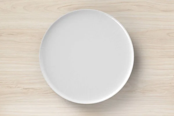 Tilikan atas piring putih — Stok Foto
