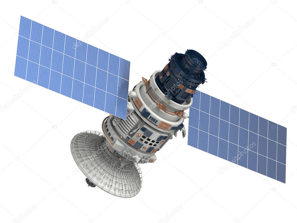 satellite dish isolated