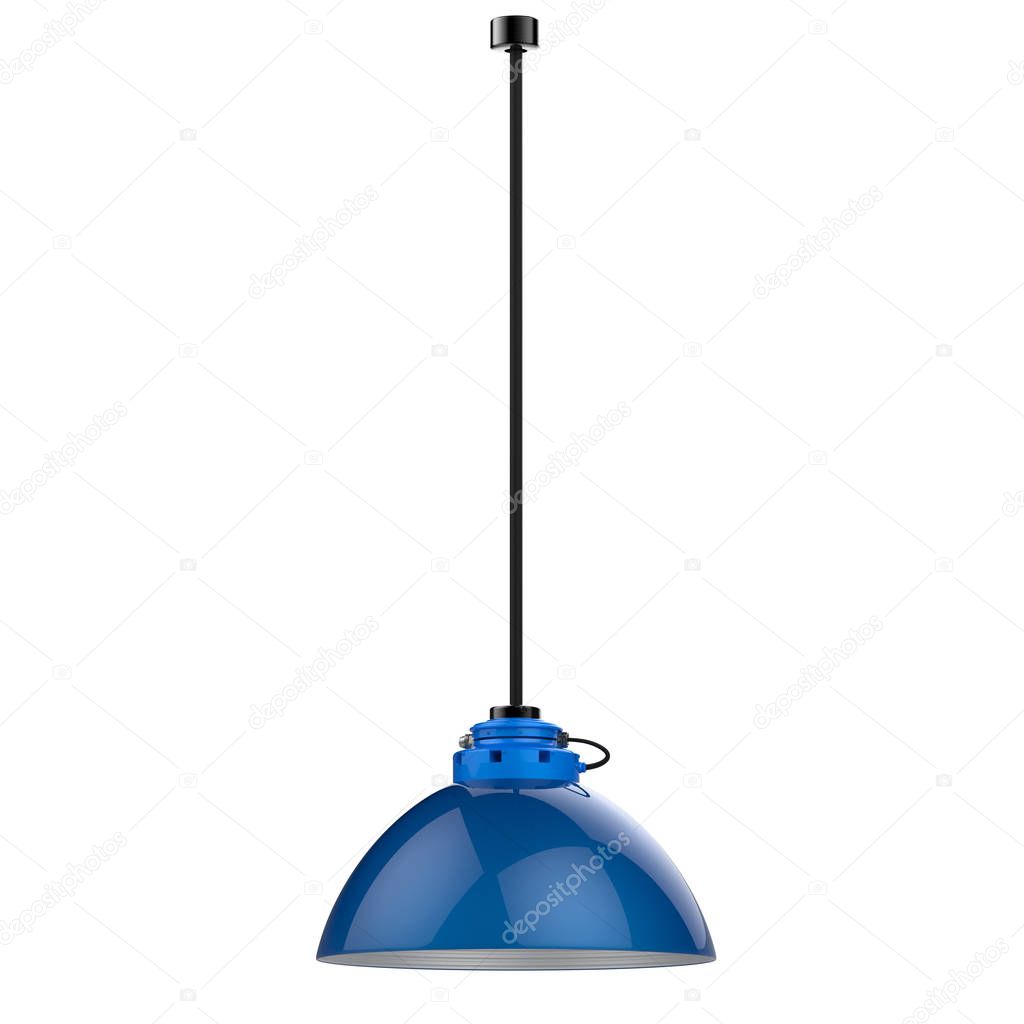 pendant lamp isolated