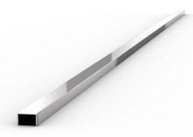 Parlak metal boru
