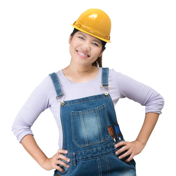 Engineering asian woman — Stock Photo, Image