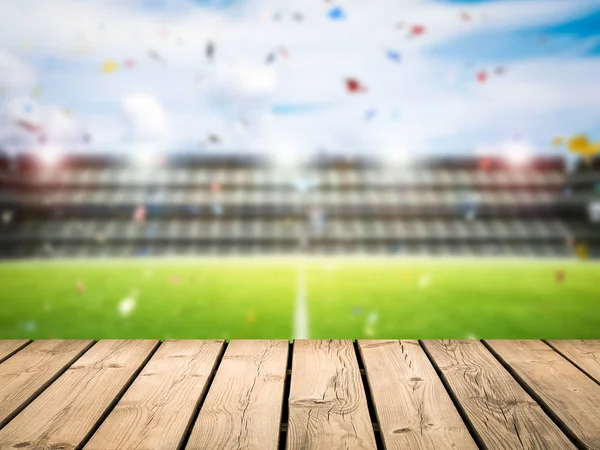 Celebration stadium bakgrund — Stockfoto