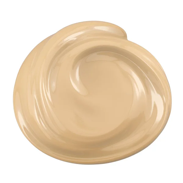 Cosmetic foundation isoelevon white — стоковое фото