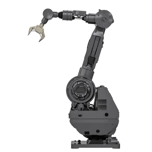 Schwarzer Roboterarm — Stockfoto