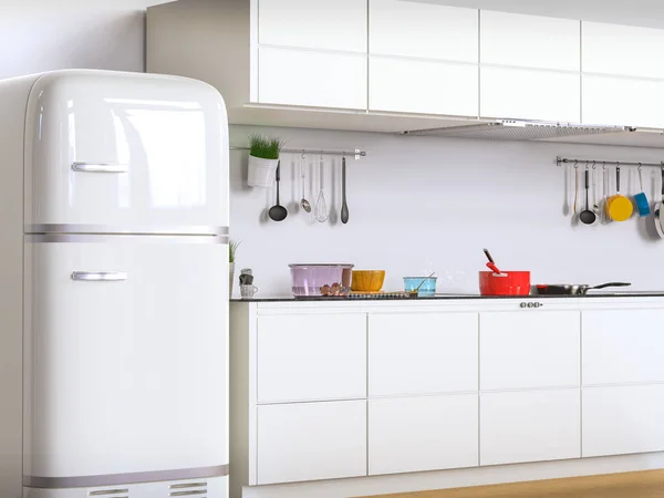 Modern kitchen interior — Stock Photo, Image