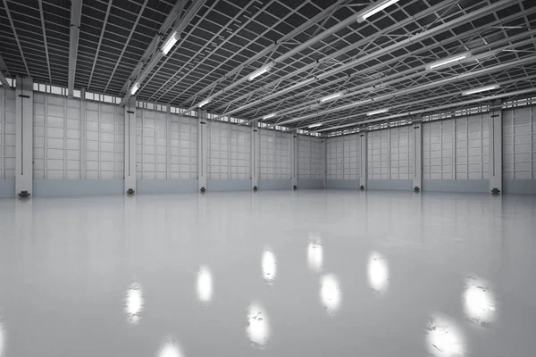 Empty factory interior — Stock Photo, Image