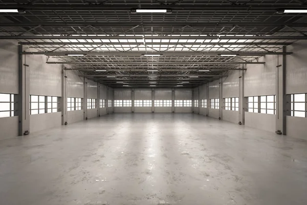 Empty factory interior — Stock Photo, Image