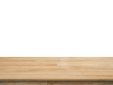 Beyaz arka plan üzerinde ahşap sayacı