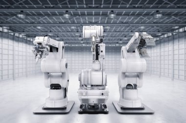 üst üste robot savaş silahları