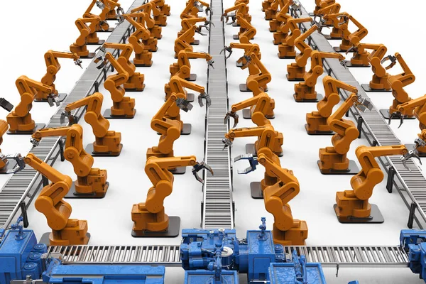 Automation industri koncept — Stockfoto