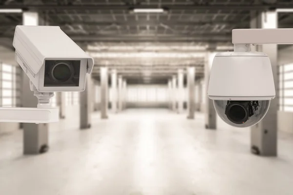 Câmera de CCTV ou câmera de segurança — Fotografia de Stock