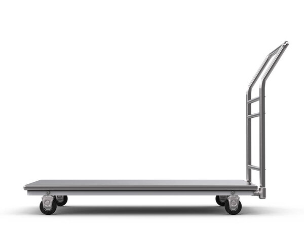 warehouse trolley or platform trolley