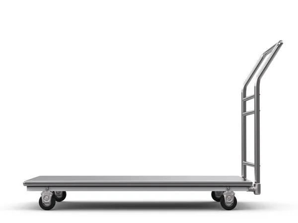 Warehouse trolley or platform trolley — Stock Photo, Image