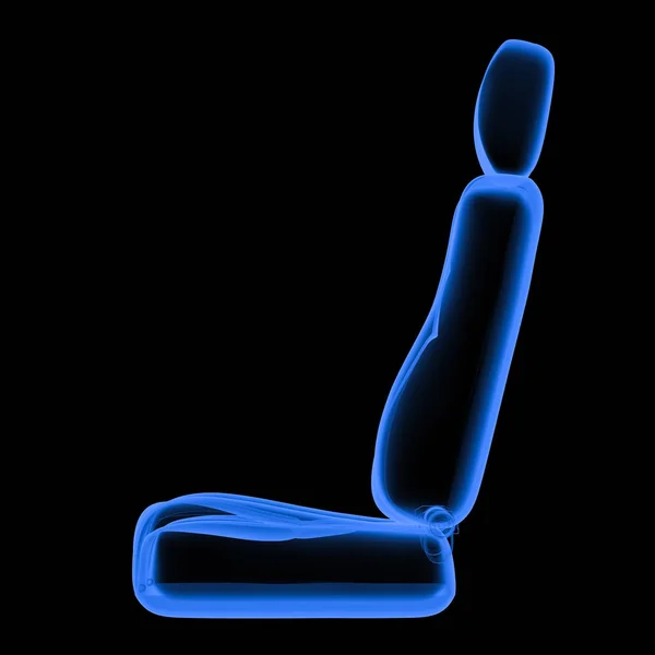 Asiento de coche x ray — Foto de Stock