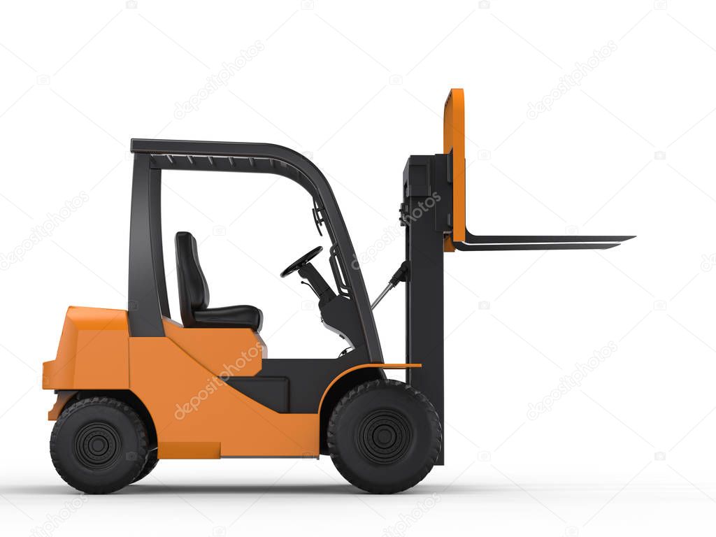 lifting forklift truck