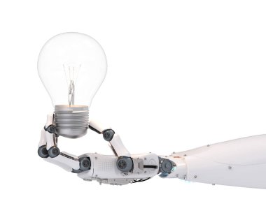robot el ampul ile