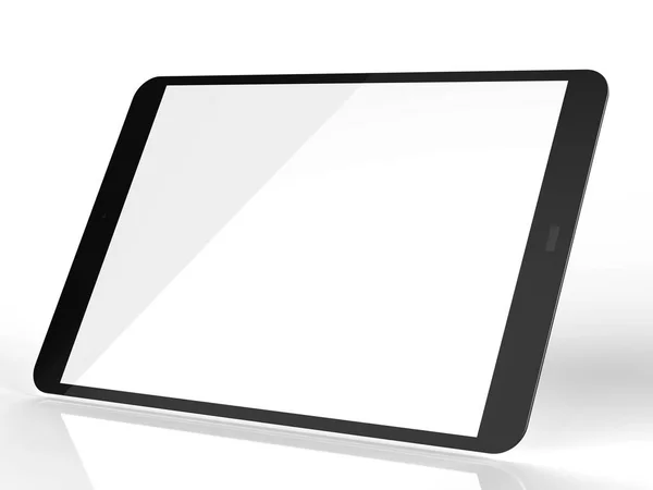 Порожній екран цифровий планшет — стокове фото