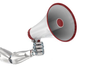 robot el holding megafon