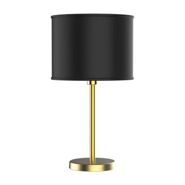 Masa lambası beyaz üzerine izole