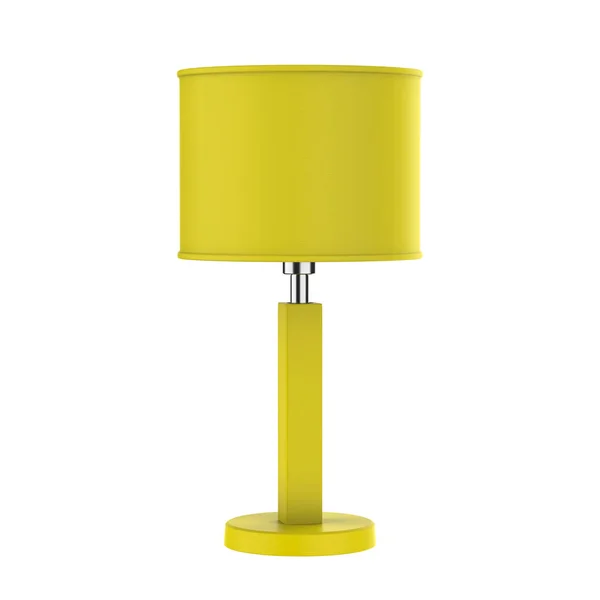 Lampe de table isolée sur blanc — Photo